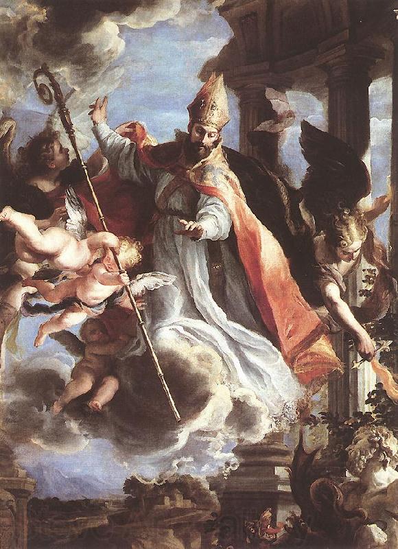 COELLO, Claudio The Triumph of St Augustine df Germany oil painting art